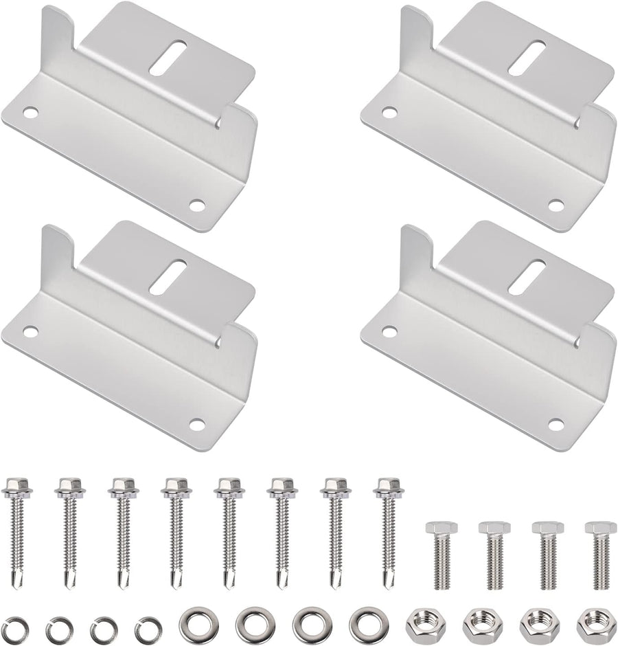 Solar Mounting Z Brackets (Pack of 4) - Green Vista Living