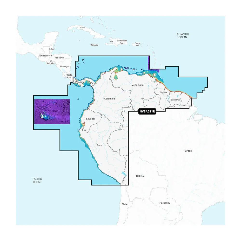 Garmin Navionics Vision+ NVSA011R South America (North) [010-C1452-00] - Green Vista Living