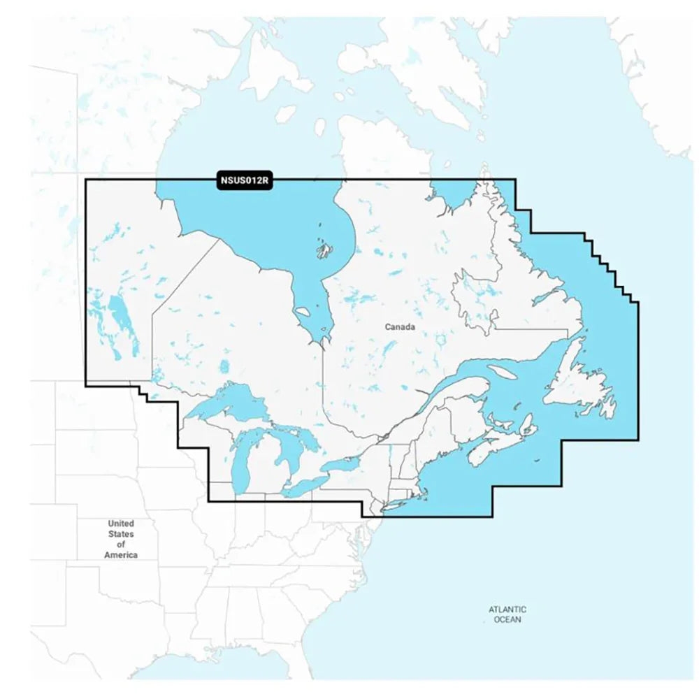 Garmin Navionics+ NSUS012R Canada, East Great Lakes [010-C1484-20] - Green Vista Living