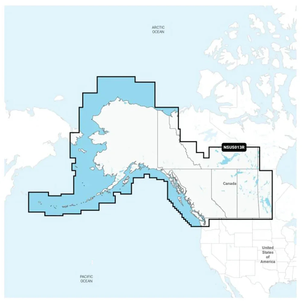 Garmin Navionics+ NSUS013R Canada, West Alaska [010-C1485-20] - Green Vista Living