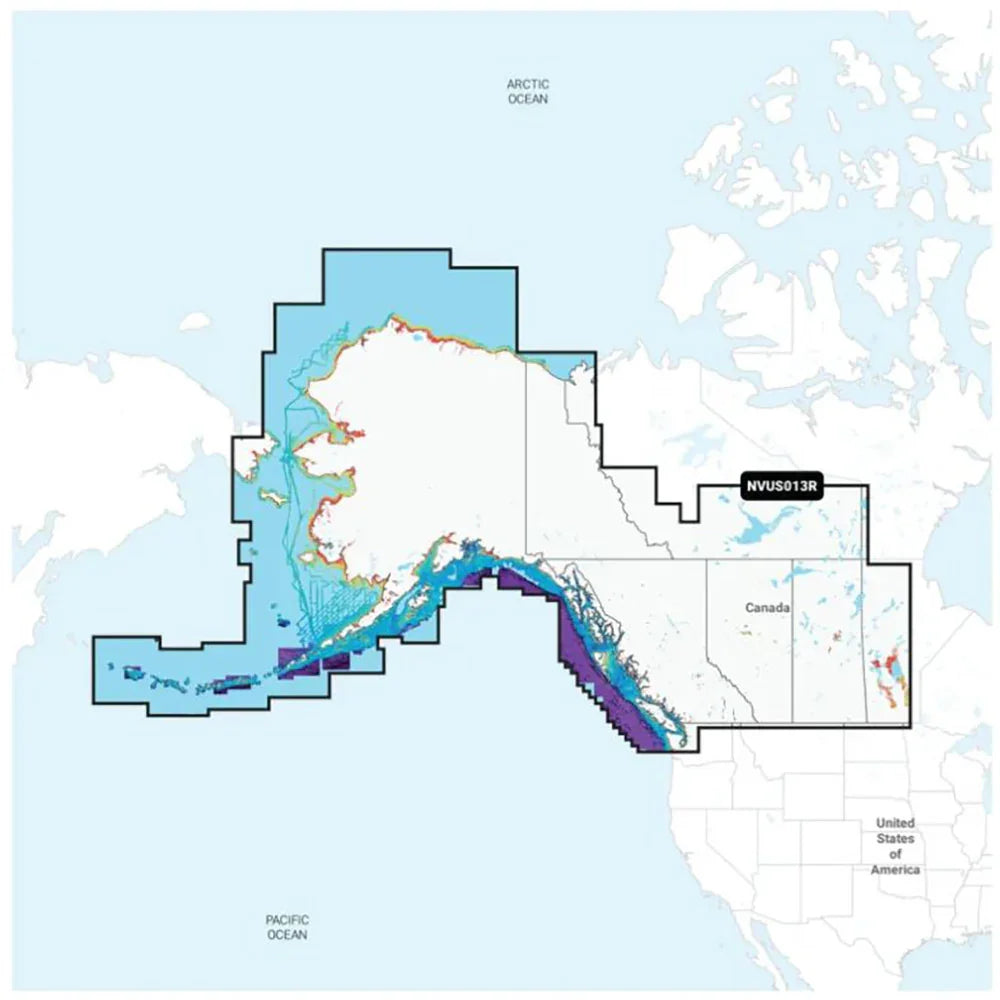 Garmin Navionics Vision+ NVUS013R Canada, West Alaska [010-C1485-00] - Green Vista Living