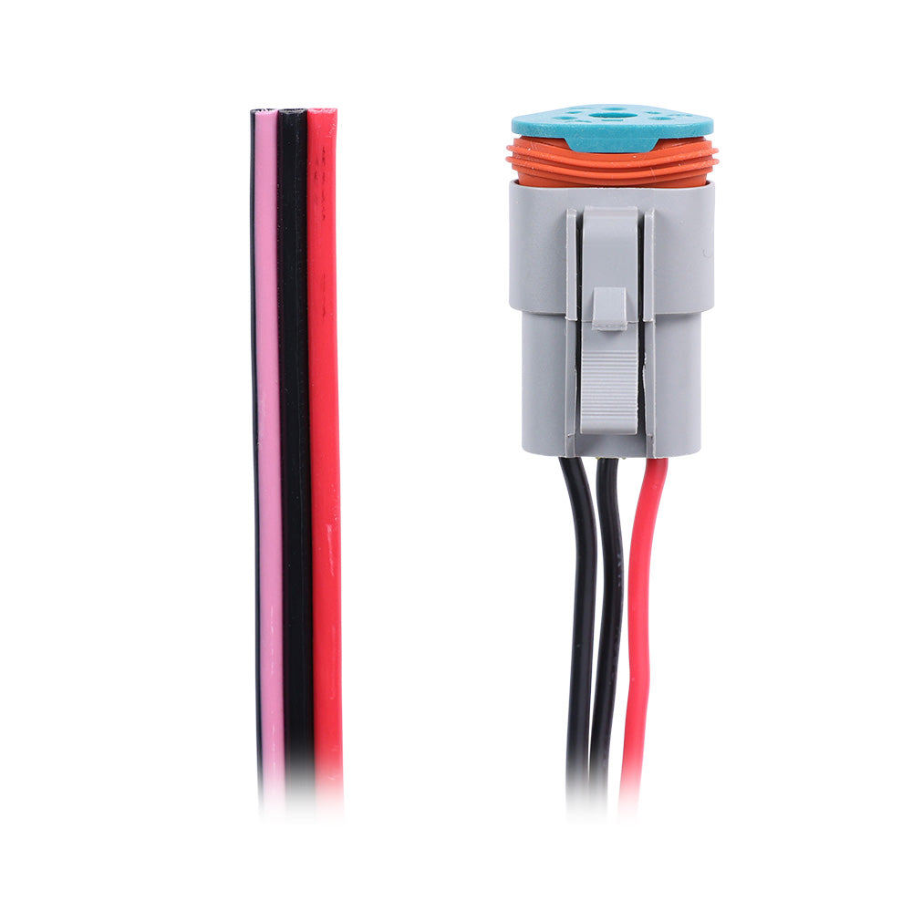 Garmin Power Flying Lead w/Water-Resistant 3-Way Plug [010-13286-01] Garmin