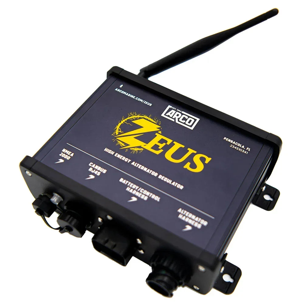 ARCO Zeus High-Energy Alternator Regulator - Extended Package w/Extended Battery/Alternator Harnesses [AZ1000X] ARCO Zeus