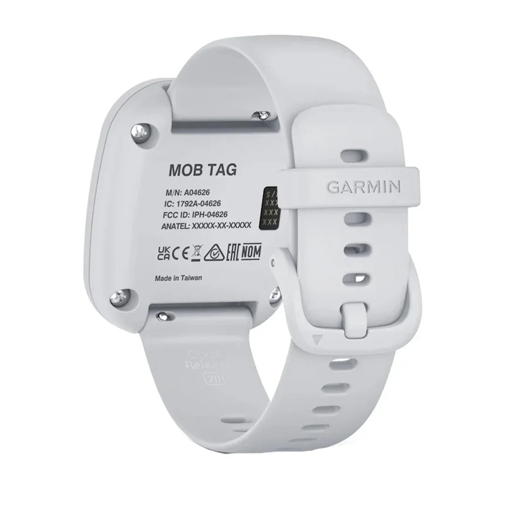 Garmin MOB Tag w/White Quick Release Band [010-02908-30] - Green Vista Living