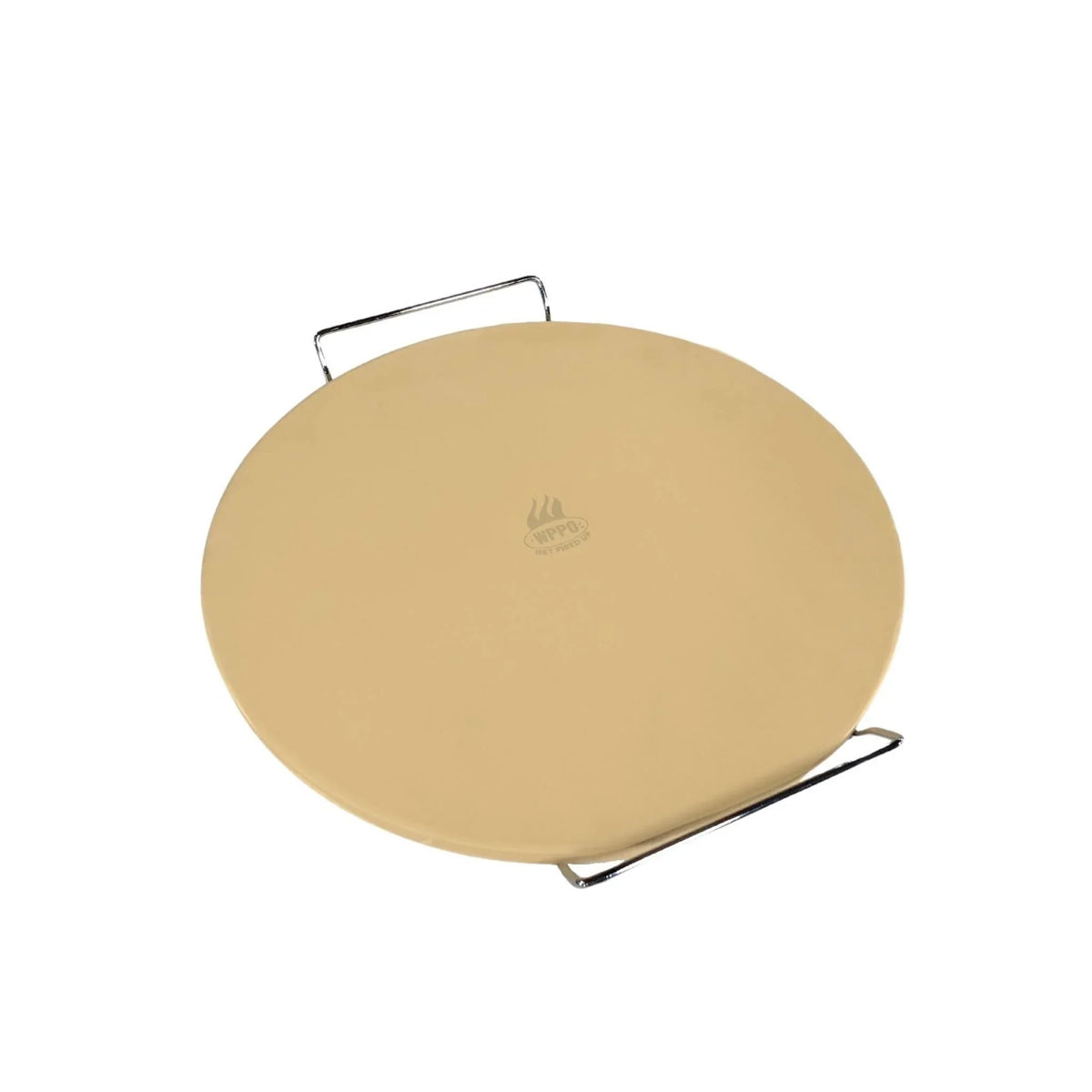 WPPO 15" Premium Pizza Baking Stone with Handles - Green Vista Living