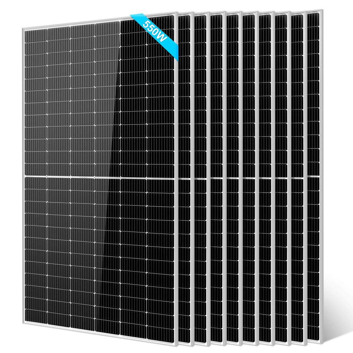 550 Watt Monocrystalline PERC Solar Panel - Green Vista Living