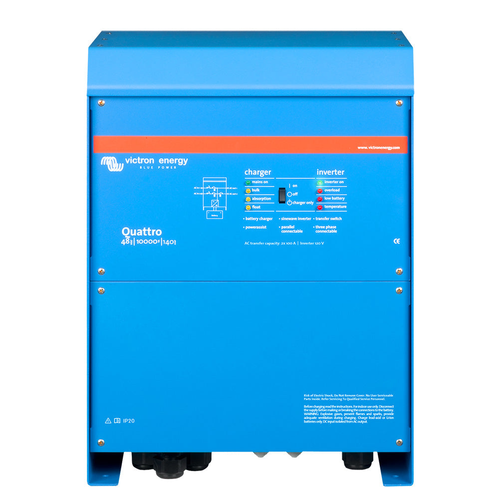 Victron Quattro 48/10000 140-100/100 120V VE.Bus 50/60Hz [QUA483100300] Victron Energy