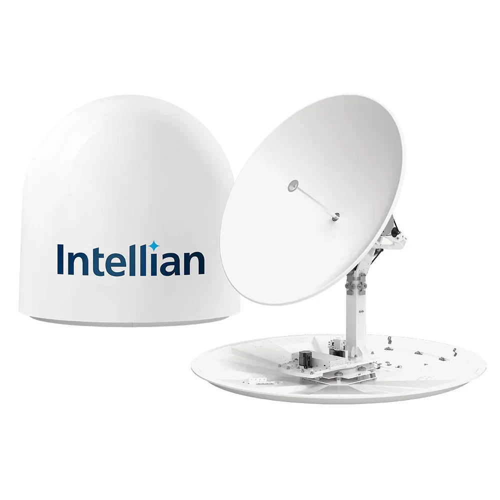Intellian t130N 1.25M Maritime Global Satellite TV Antenna System in v130NX Matching Radome [T4-131BW3] Intellian
