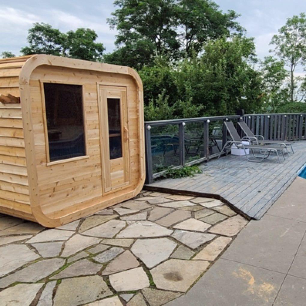 Dundalk Leisurecraft Canadian Timber Luna Sauna | 4 Persons - Green Vista Living