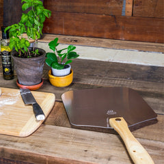 WPPO Folding Pizza Peel with Wooden Handle - Green Vista Living