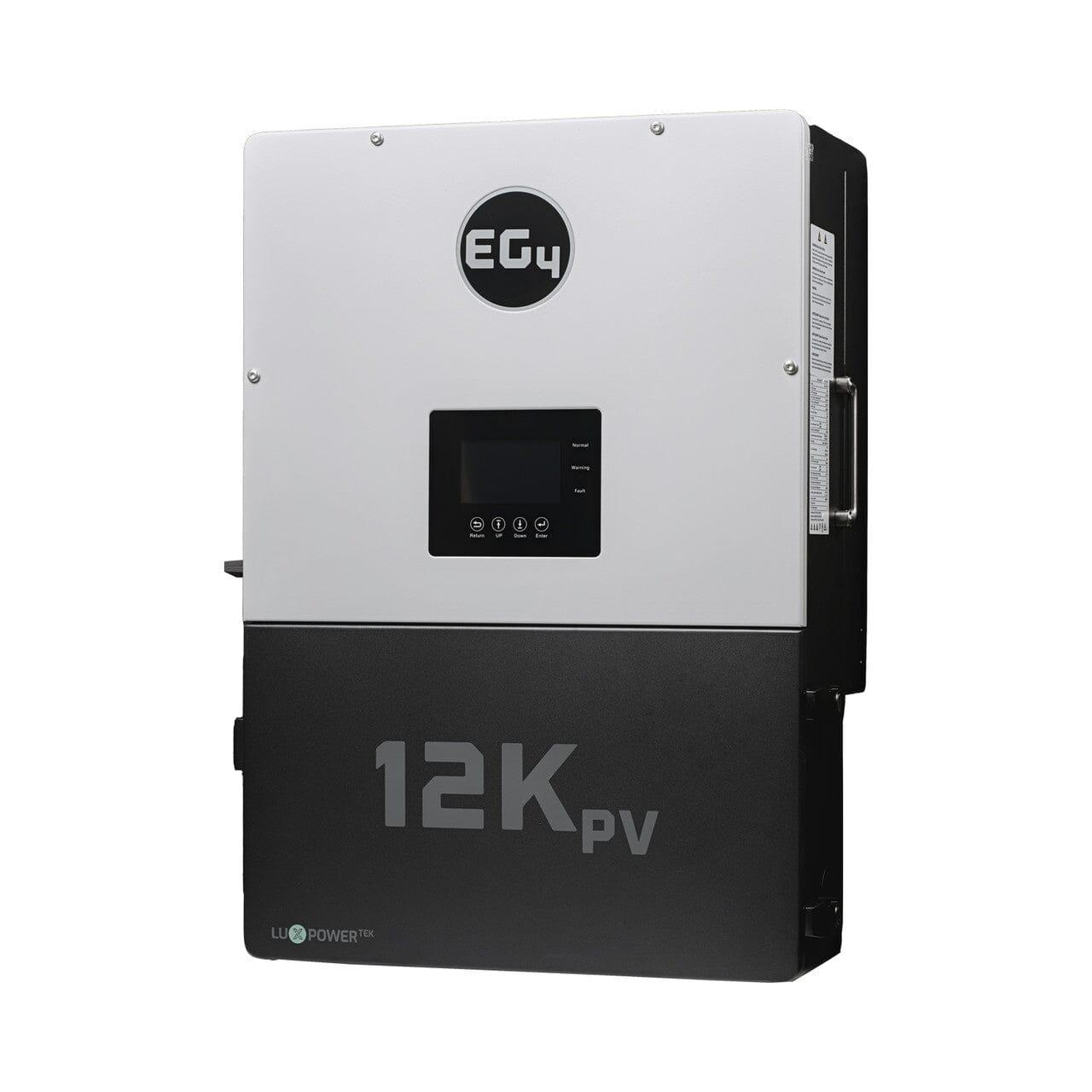 EG4 12kPV Hybrid Inverter | 48V | 12000W Input | 8000W Output | 120/240V Split Phase + EG4-WallMount Indoor Battery 280AH | 51.2V | 14.3kWh - Green Vista Living