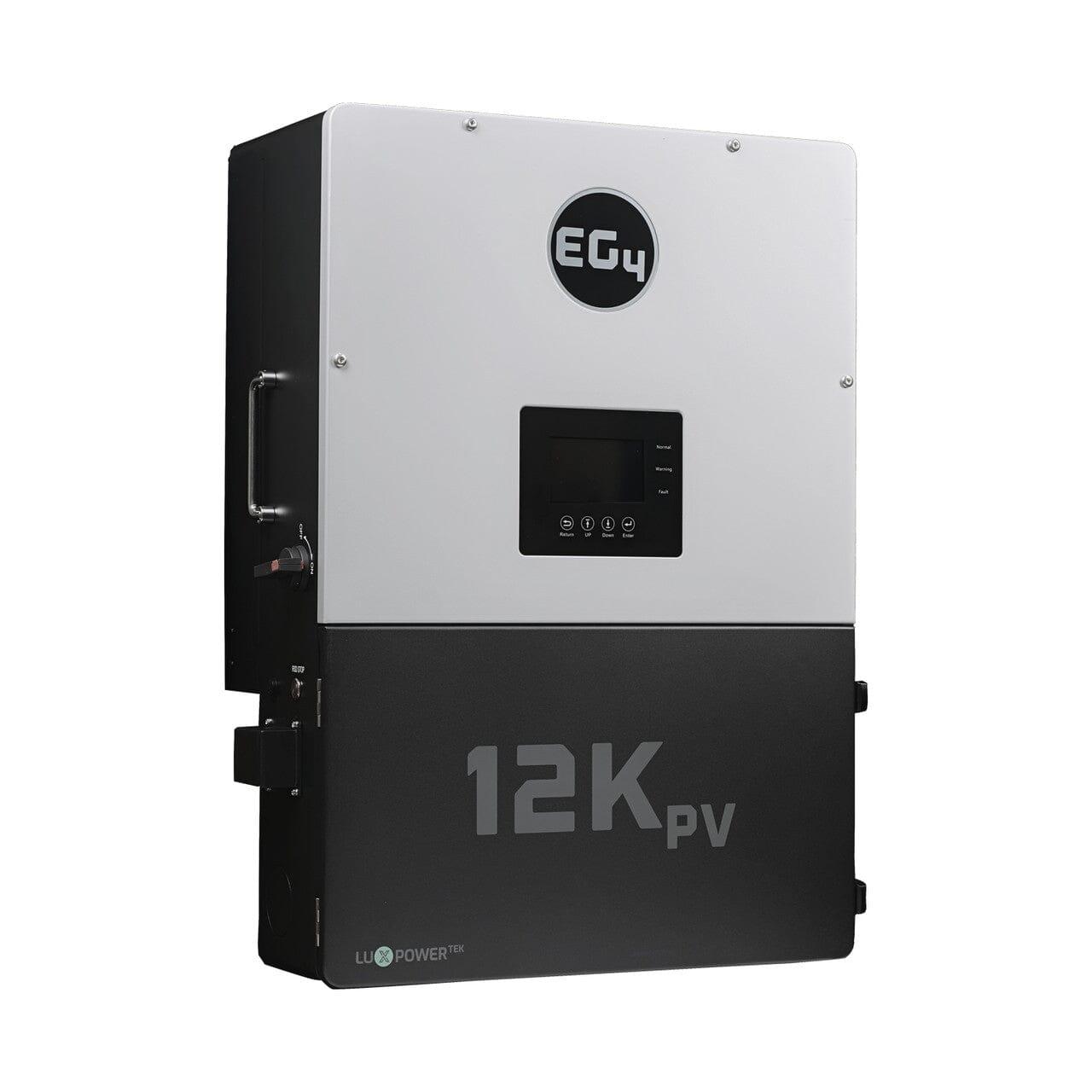 EG4 12kPV Hybrid Inverter | 48V | 12000W Input | 8000W Output | 120/240V Split Phase + EG4-WallMount Indoor Battery 280AH | 51.2V | 14.3kWh - Green Vista Living