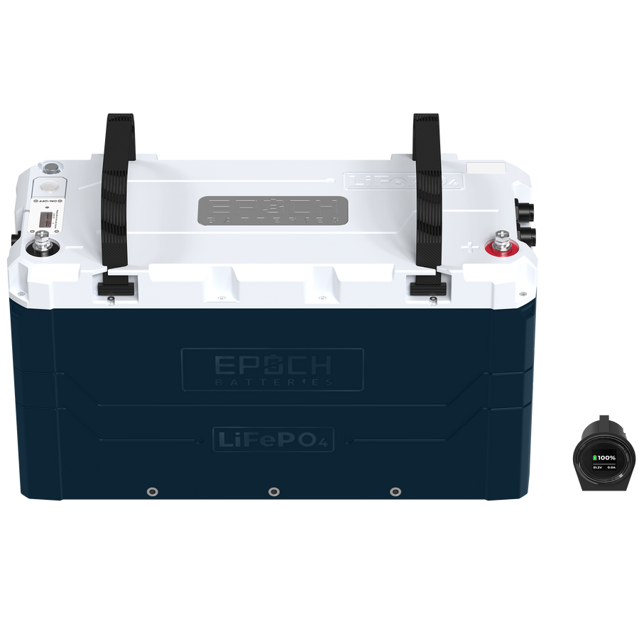 Epoch Battery 12V 460Ah V2 Elite Series - Heated & Bluetooth & Victron Comms LiFePO4 Battery