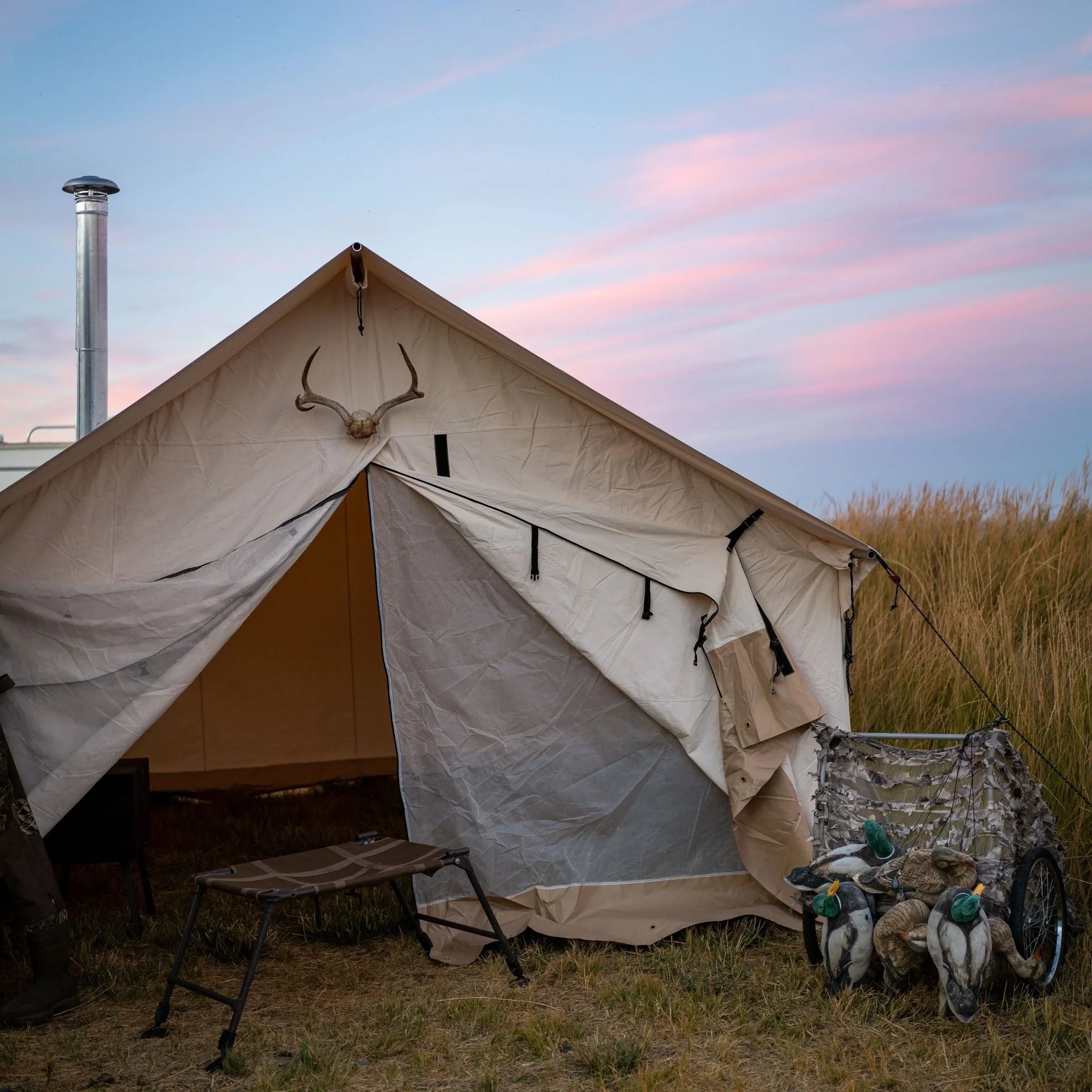 10'x12' Alpha Wall Tent - Green Vista Living