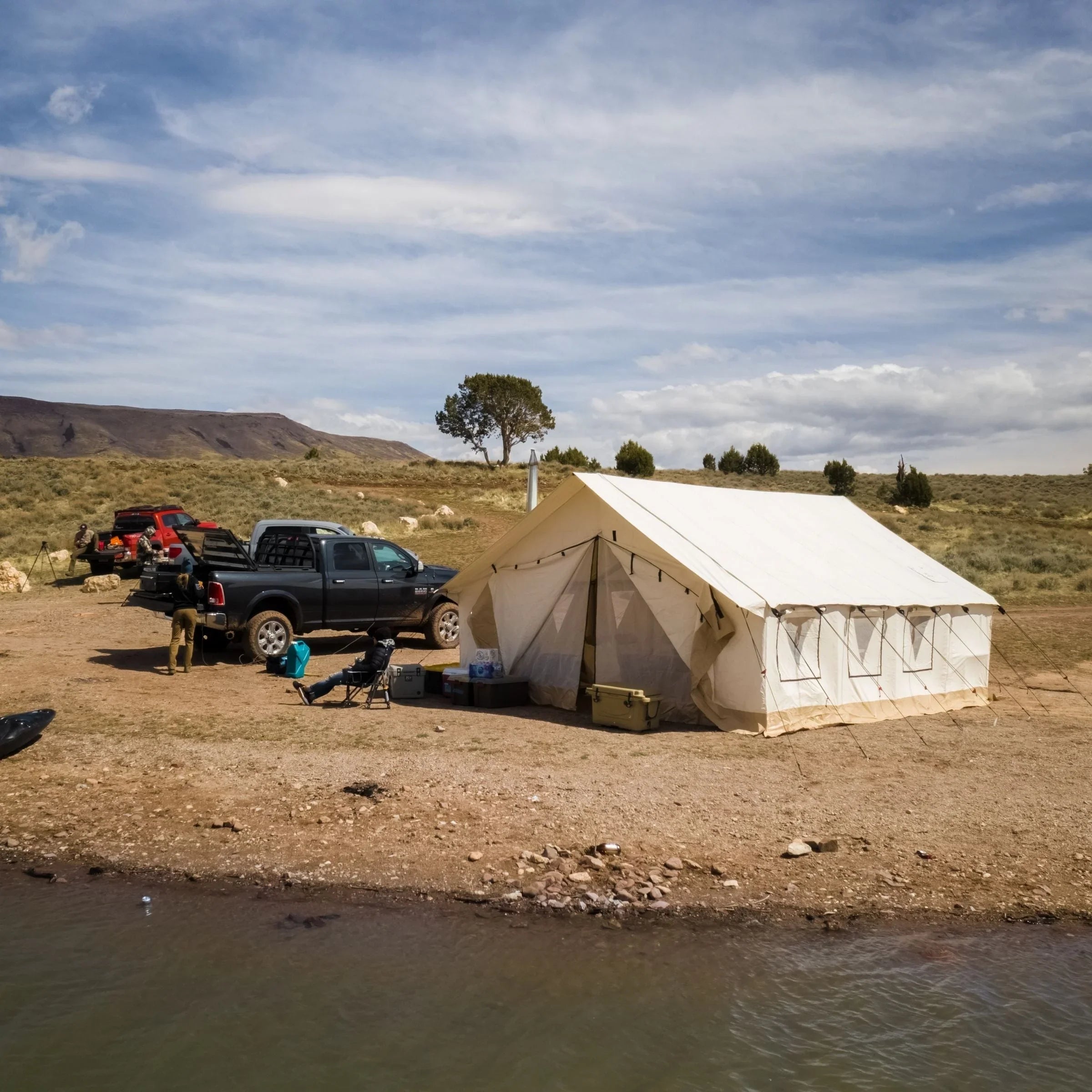 Alpha Wall Tent - Green Vista Living