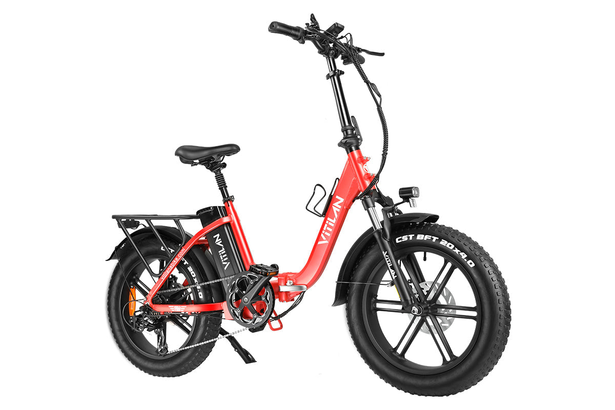 Vitilan U7 Step-thru Foldable Fat Tire Electric Bike