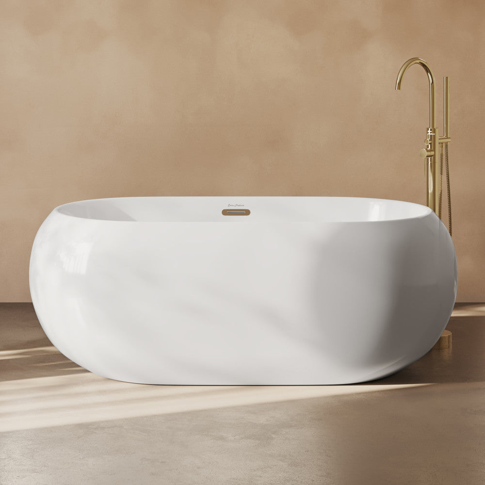 Swiss Madison Plaisir 63" Freestanding Bathtub