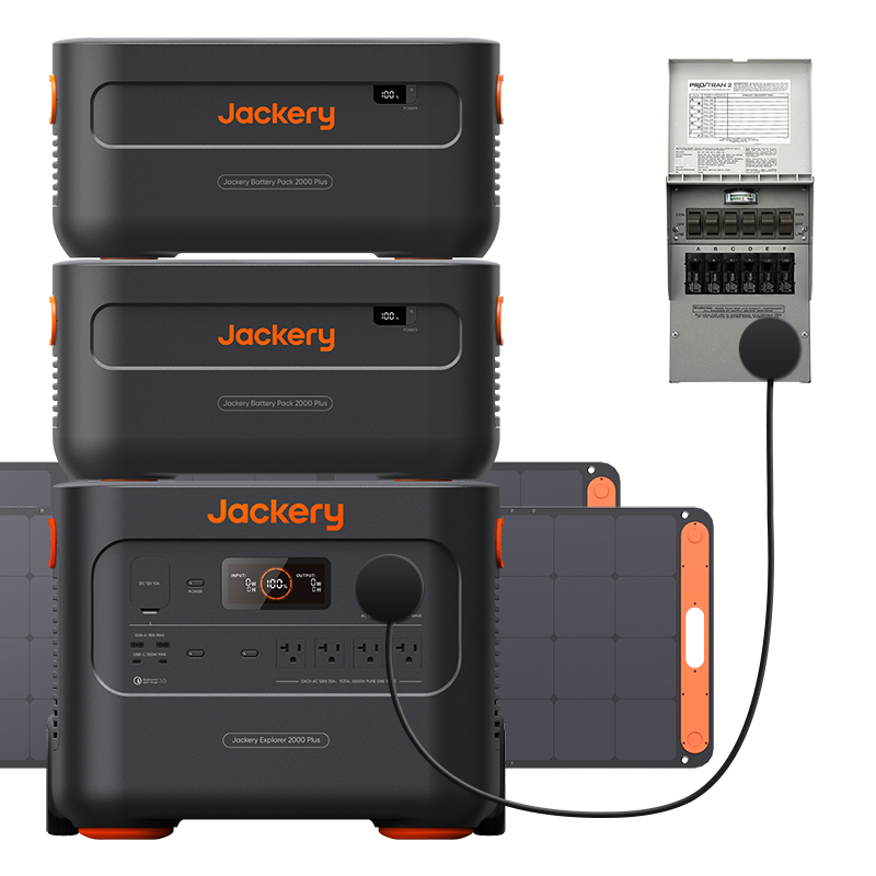 Jackery Solar Generator 2000 Plus Kit (6kWh) - Green Vista Living