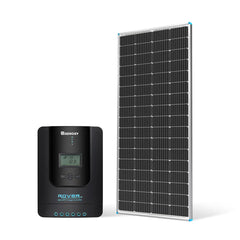 200 Watt 12 Volt Monocrystalline Solar Panel with 40 Amp MPPT Charge Controller