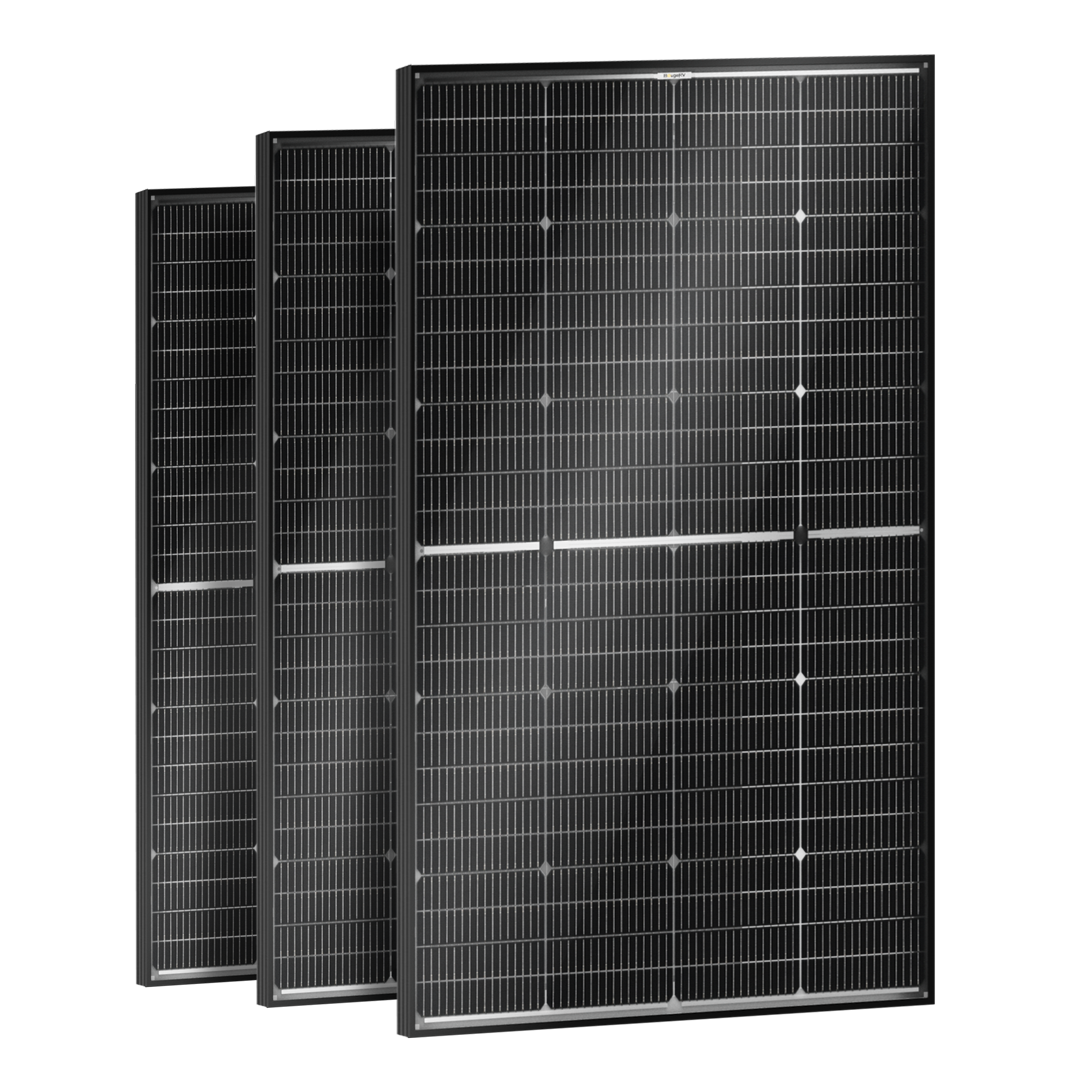 24V N-Type 300 Watt 16BB Bifacial Solar Panel (3x100W)