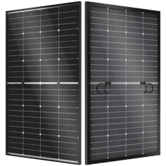 BougeRV N-Type 12V/24V 200 Watt Bifacial 16BB Solar Panel