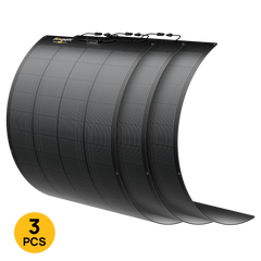 BougeRV Arch Pro 200W N-Type TOPCon Flexible Solar Panel (12V/24V Compatible)