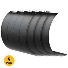 BougeRV Arch Pro 100W N-Type TOPCon Flexible Solar Panel (12V/24V Compatible)