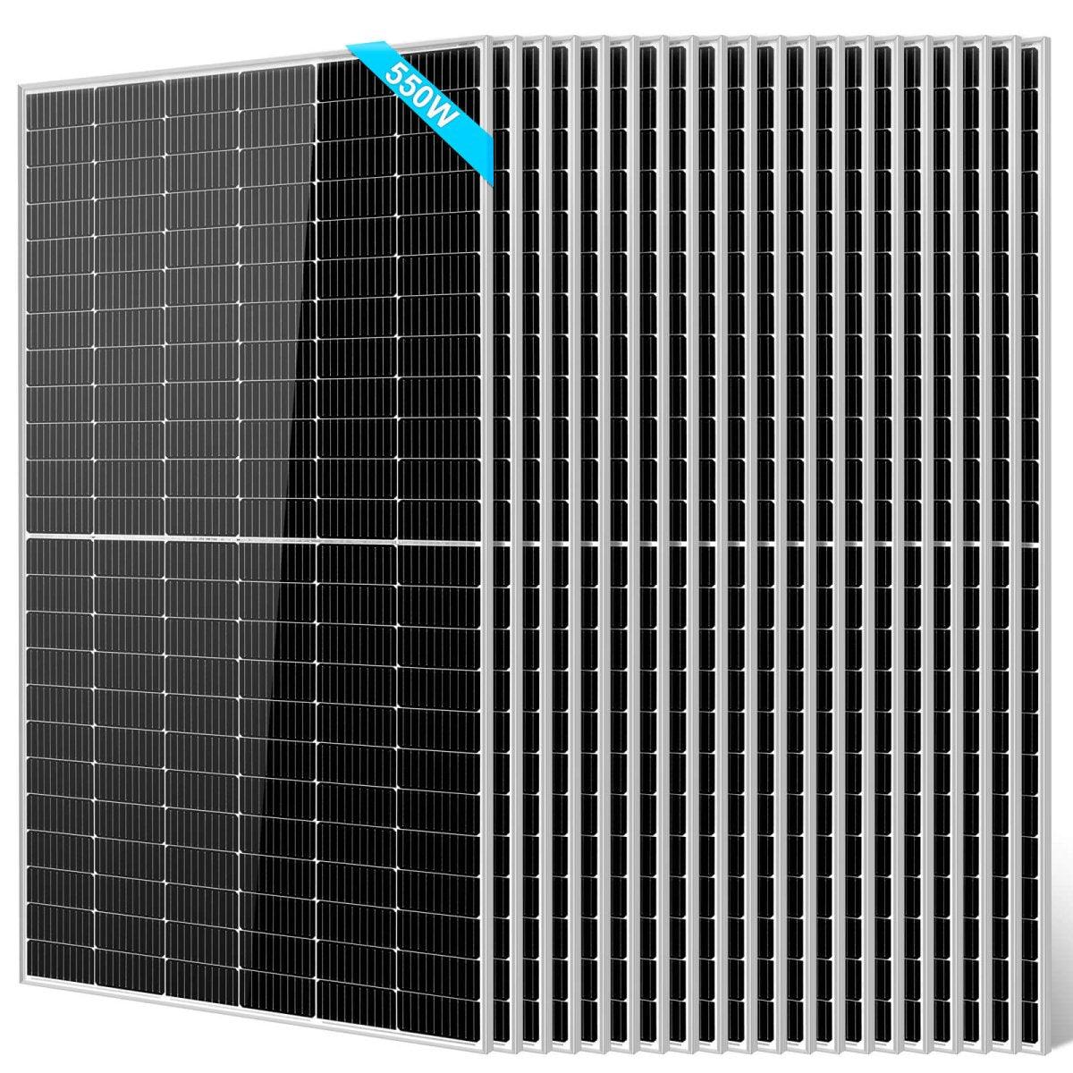 550 Watt Monocrystalline PERC Solar Panel - Green Vista Living