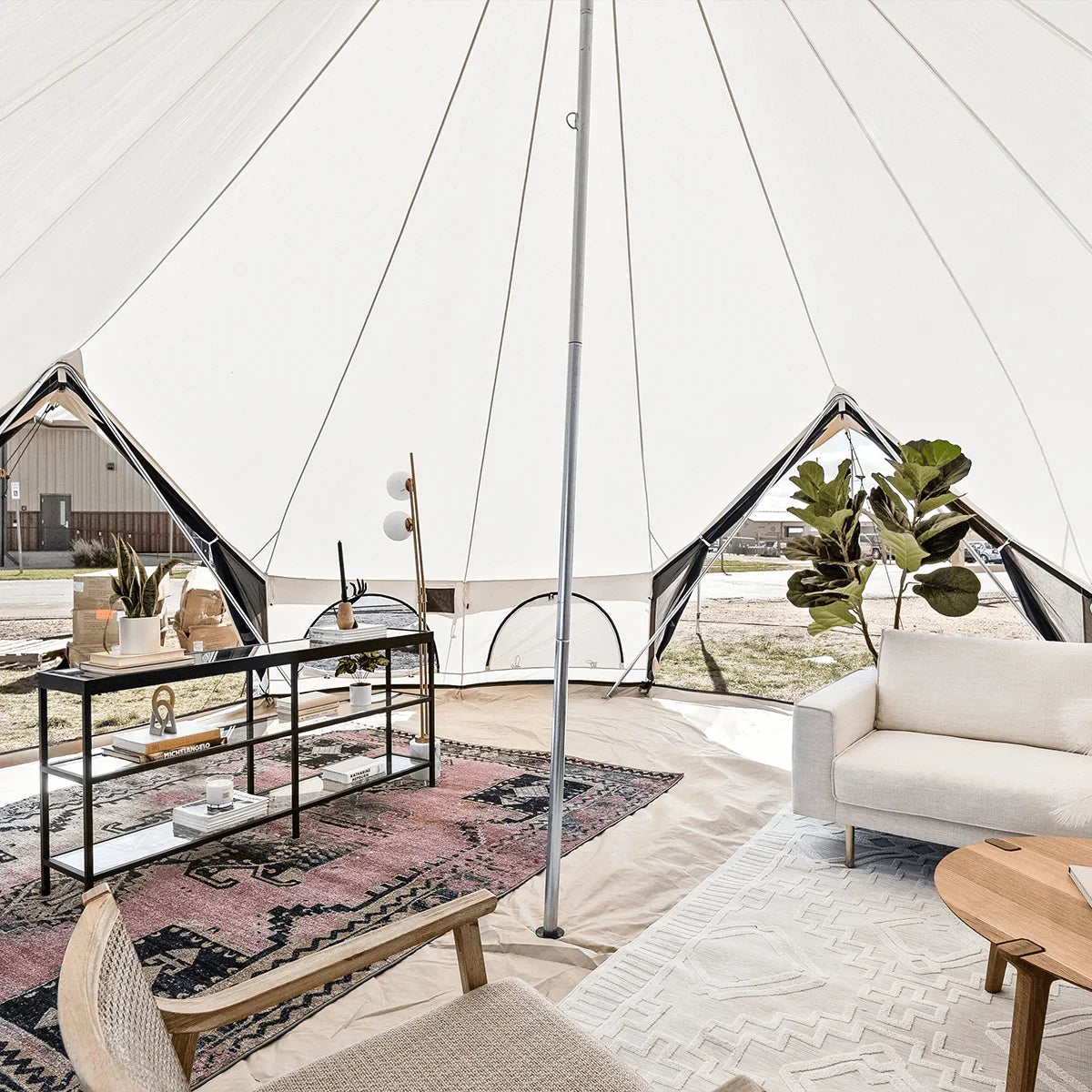 23' Avalon Optimus Bell Tent - Green Vista Living