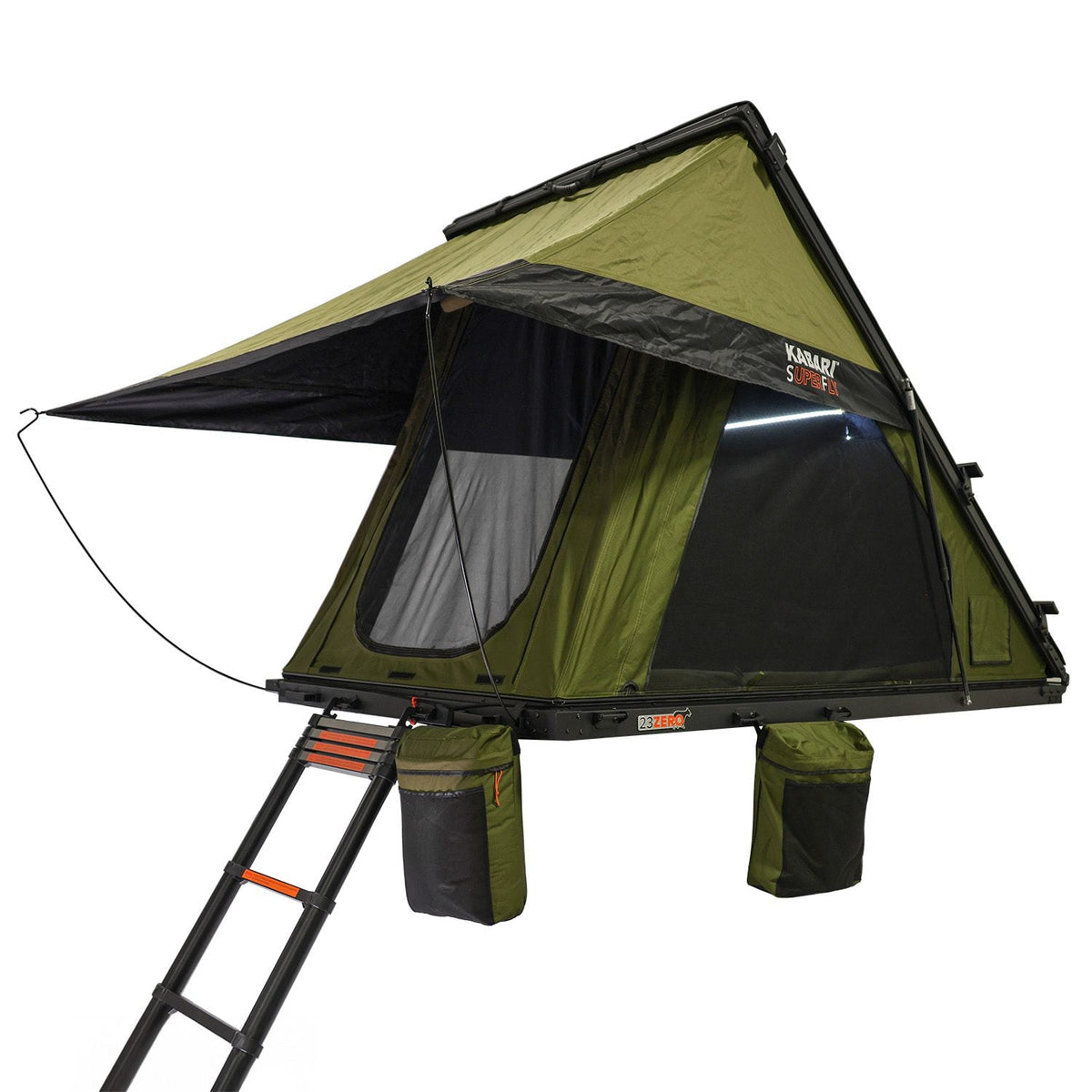 23Zero Kabari SuperFly Hybrid Lightweight Wedge Rooftop Tent