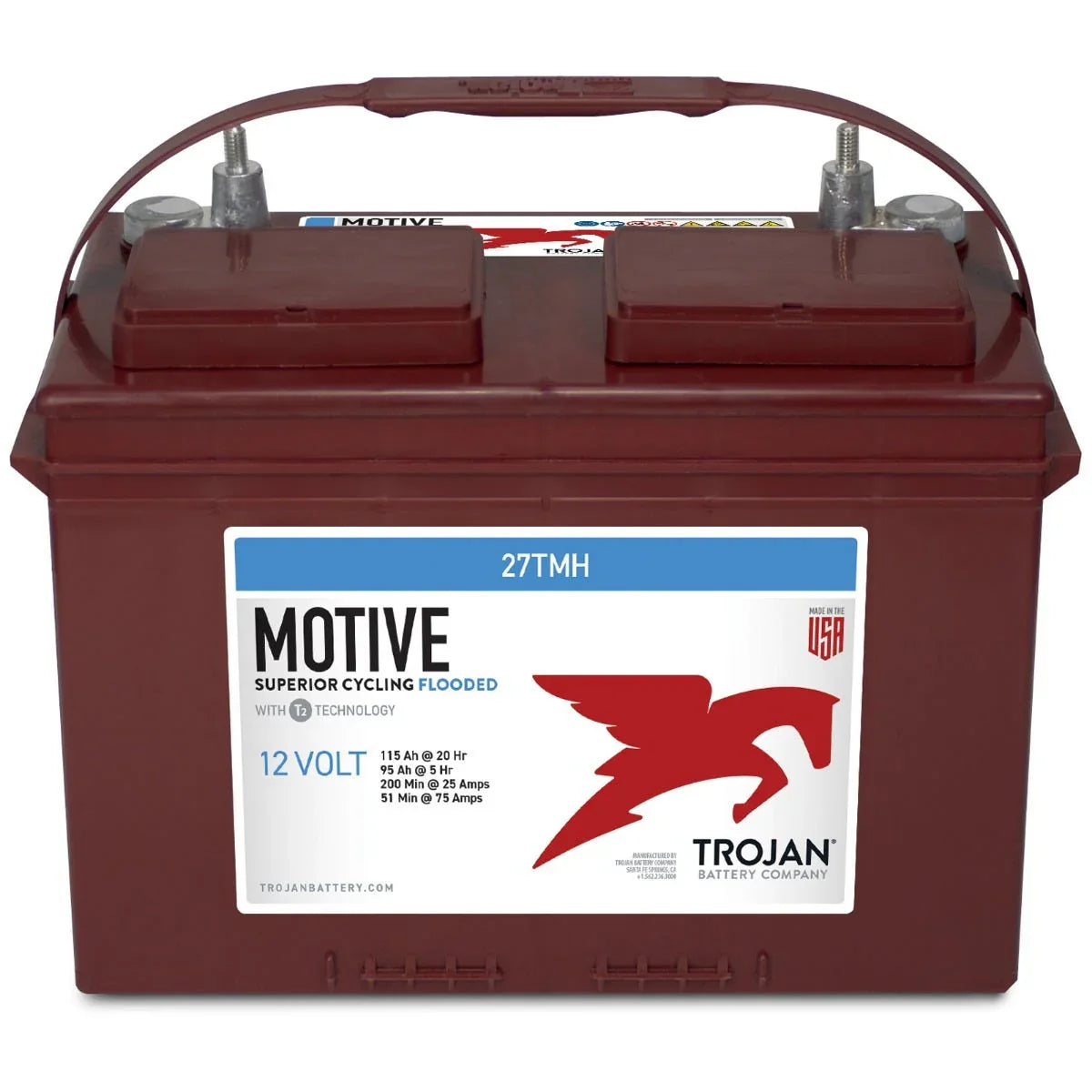 Trojan 27TMH 12V Flooded Battery