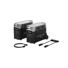 EcoFlow DELTA Pro*2 + Double Voltage Hub