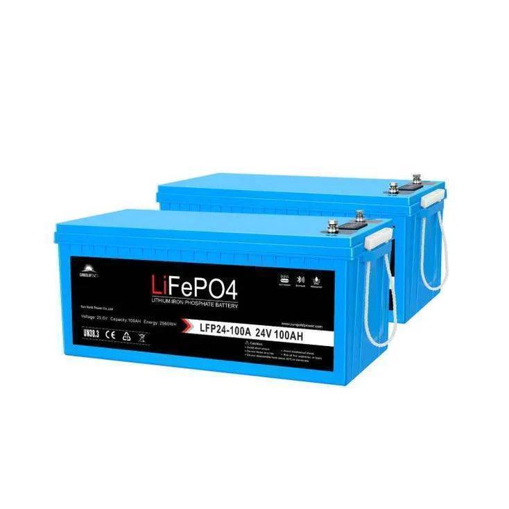 Sungold Power 12V 200Ah LiFePo4 Deep Cycle Lithium Battery Bluetooth / Self-Heating / IP65 - Green Vista Living