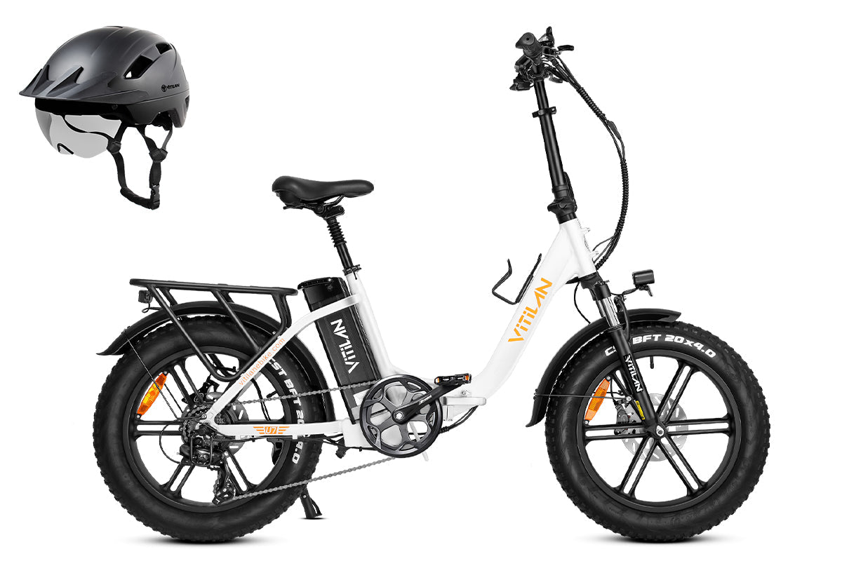 Vitilan U7 Step-thru Foldable Fat Tire Electric Bike