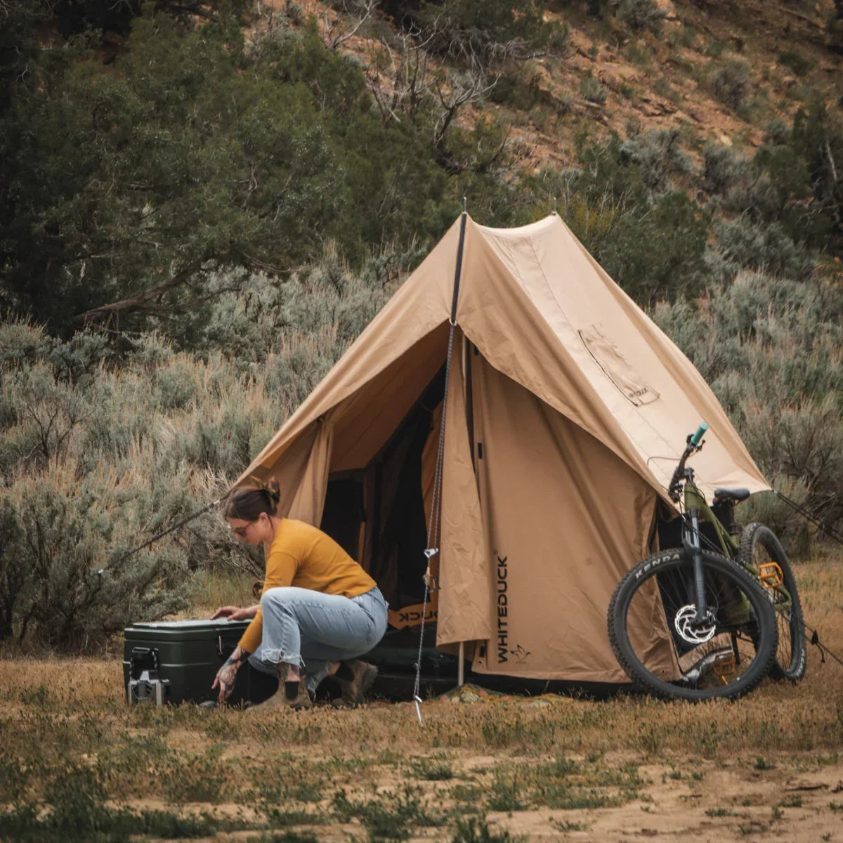 6'x8' Rover Scout Tent - Green Vista Living
