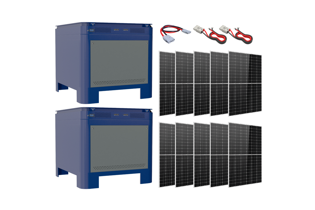 BatteryEvo 48V KING KONG 2 2X KIT with Solar Accessories Kit