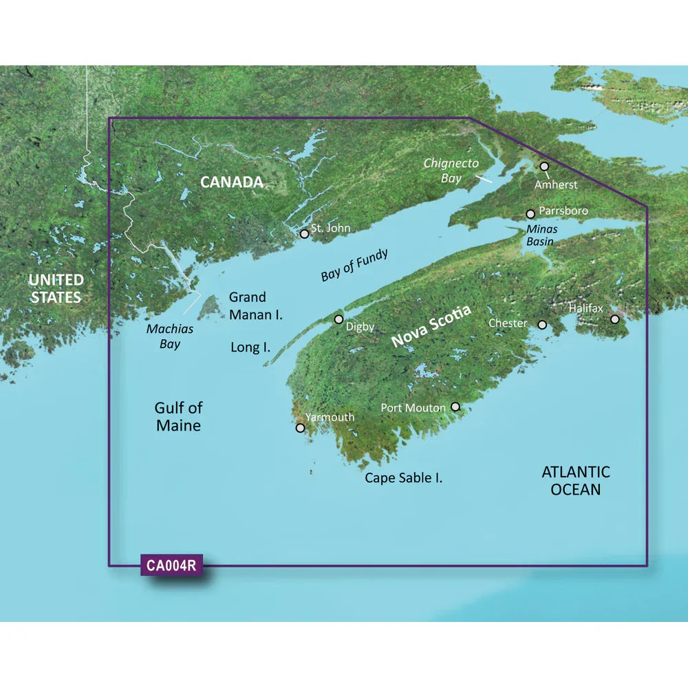 Garmin BlueChart g3 Vision HD - VCA004R - Bay of Fundy - microSD/SD [010-C0690-00] Garmin