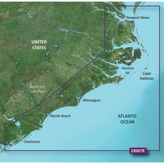 Garmin BlueChart g3 Vision HD - VUS007R - Norfolk - Charleston - microSD/SD [010-C0708-00] Garmin