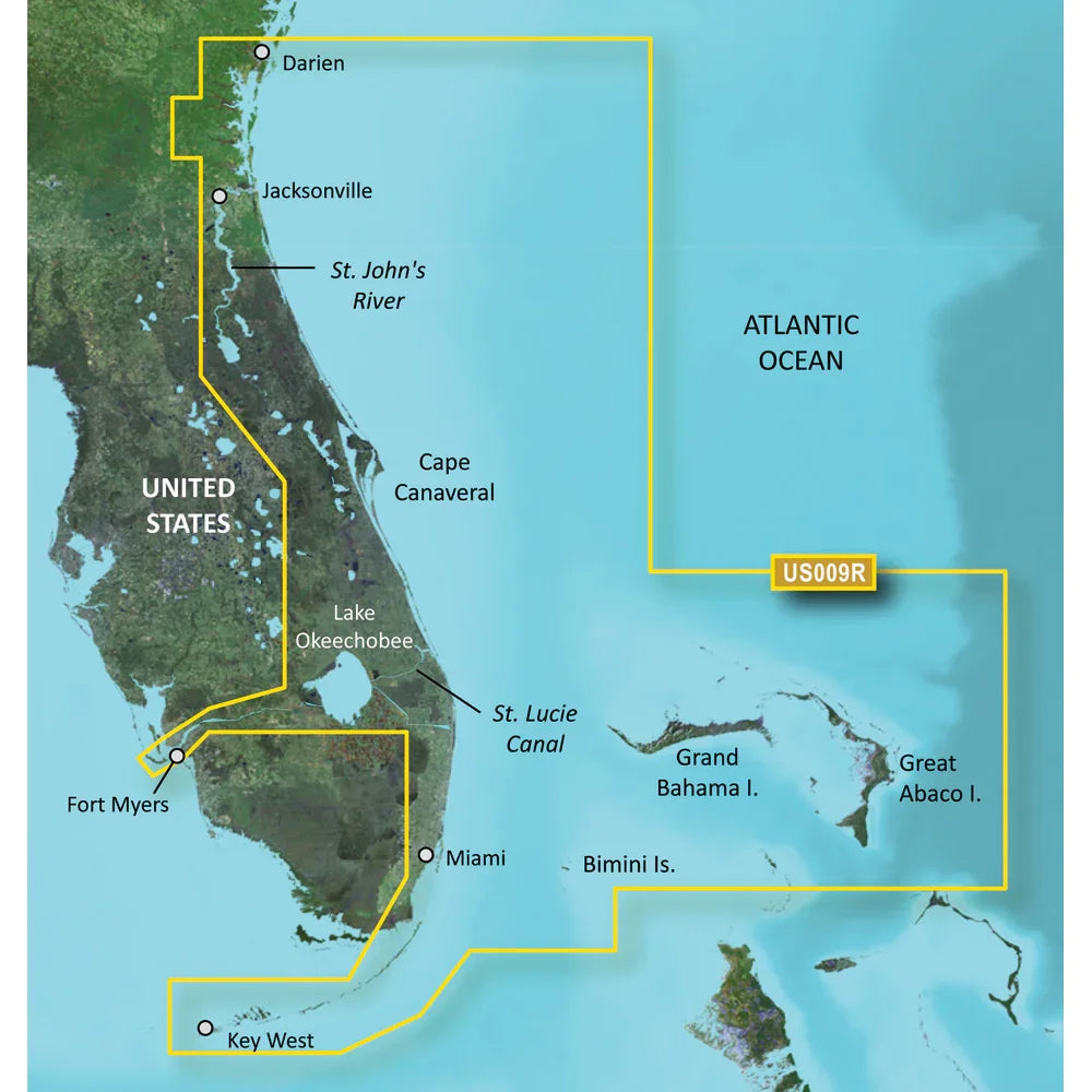 Garmin BlueChart g3 Vision HD - VUS009R - Jacksonville - Key West - microSD/SD [010-C0710-00] - Green Vista Living