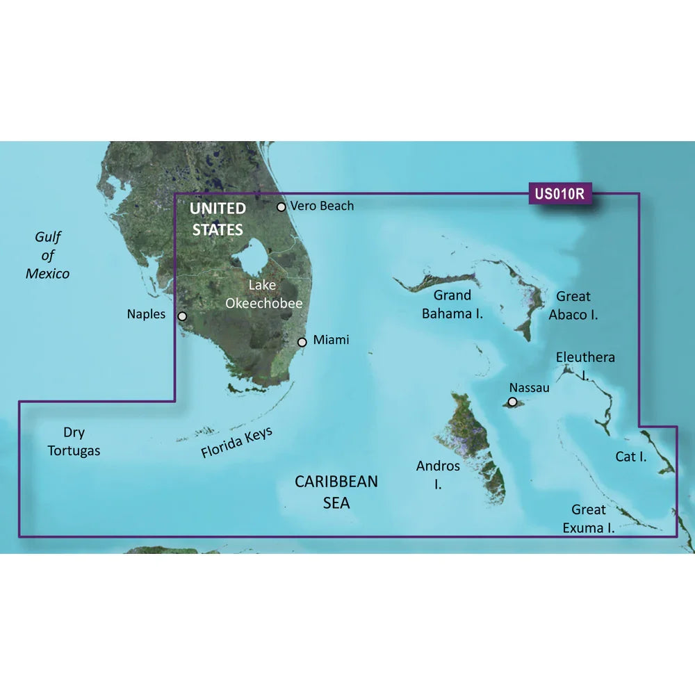 Garmin BlueChart g3 Vision HD - VUS010R - Southeast Florida - microSD/SD [010-C0711-00] - Green Vista Living