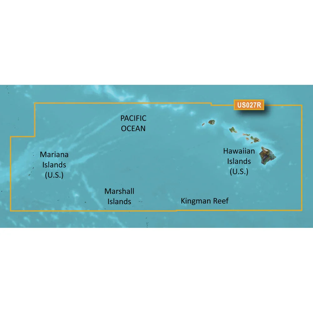 Garmin BlueChart g3 Vision HD - VUS027R - Hawaiian Islands - Mariana Islands - microSD/SD [010-C0728-00] Garmin