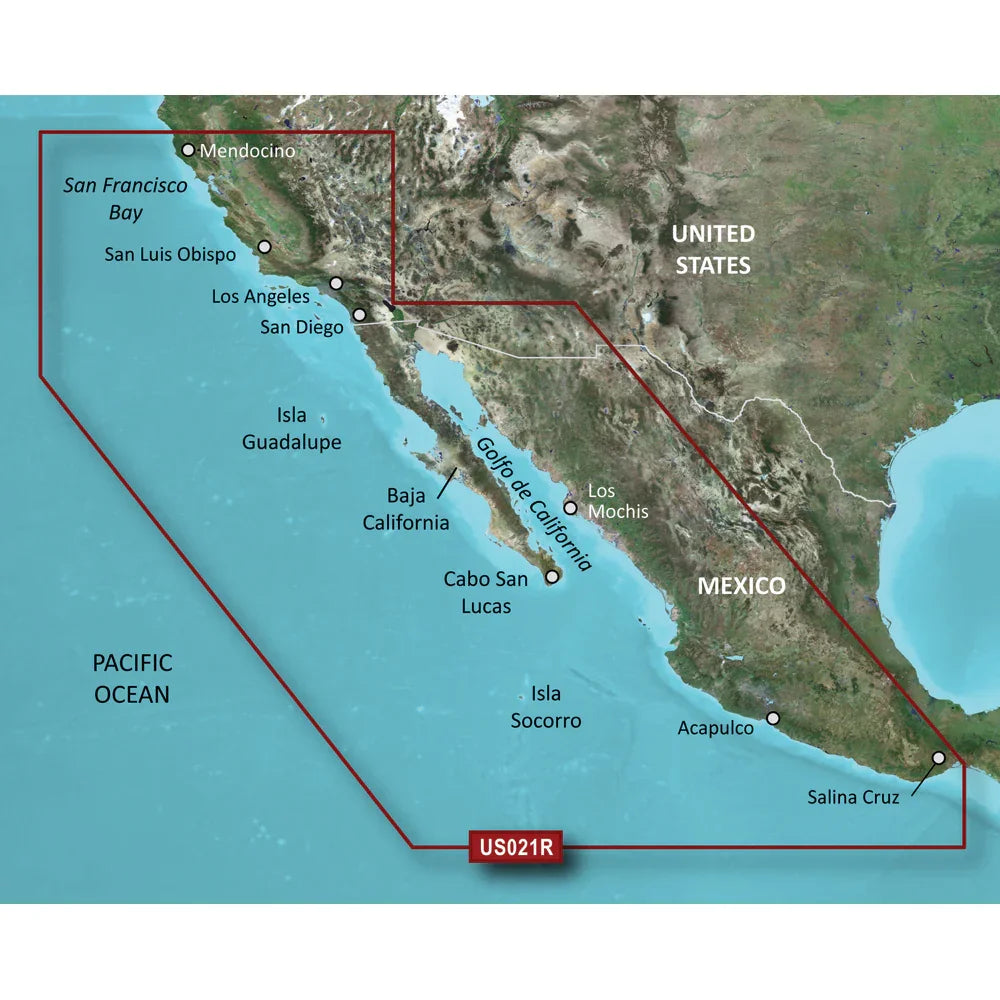 Garmin BlueChart g3 Vision HD - VUS021R - California-Mexico - microSD/SD [010-C0722-00] - Green Vista Living