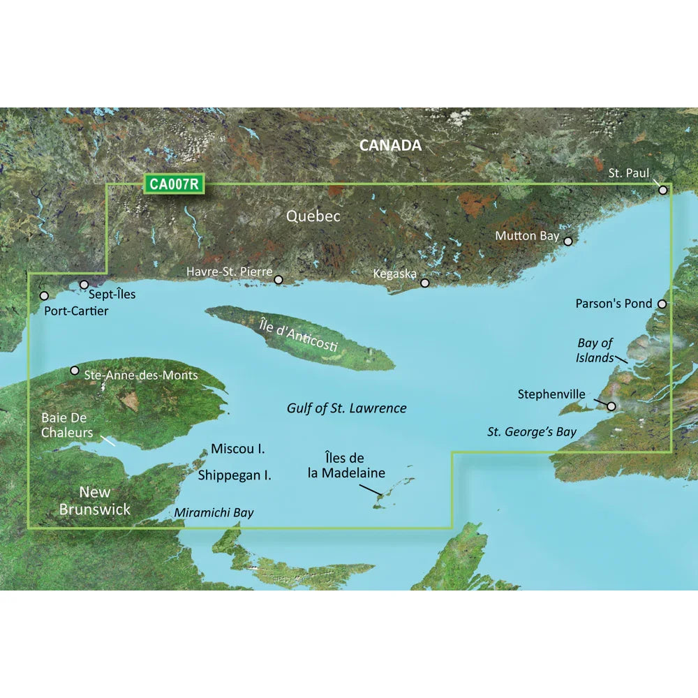 Garmin BlueChart g3 Vision HD - VCA007R - Les Mechins - St. Georges Bay - microSD/SD [010-C0693-00] Garmin