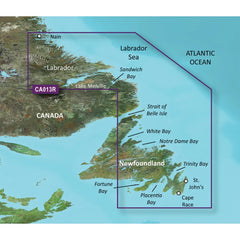 Garmin BlueChart g3 Vision HD - VCA013R - Labrador Coast - microSD/SD [010-C0698-00] Garmin
