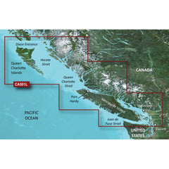 Garmin BlueChart g3 Vision HD - VCA501L - Vancouver Island - Dixon Entrance - microSD/SD [010-C0701-00] Garmin