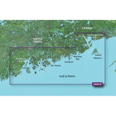Garmin BlueChart g3 Vision HD - VUS001R - North Maine - microSD/SD [010-C0702-00] Garmin