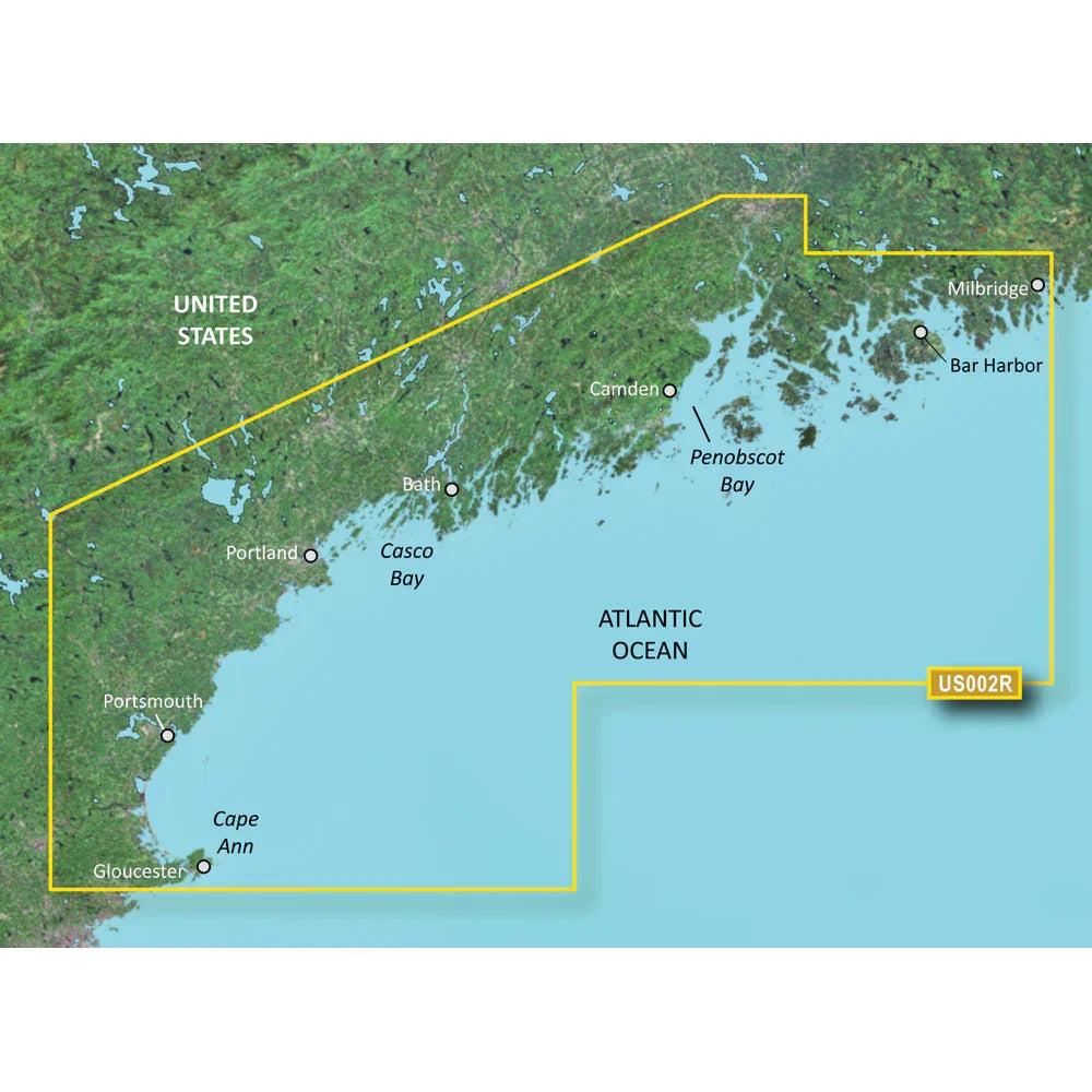 Garmin BlueChart g3 Vision HD - VUS002R - South Maine - microSD/SD [010-C0703-00] Garmin