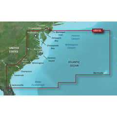 Garmin BlueChart g3 Vision HD - VUS512L - Mid-Atlantic - microSD/SD [010-C0741-00] - Green Vista Living