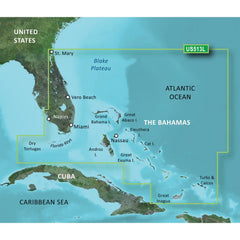 Garmin BlueChart g3 Vision HD - VUS513L - Jacksonville - Bahamas - microSD/SD [010-C0742-00] - Green Vista Living