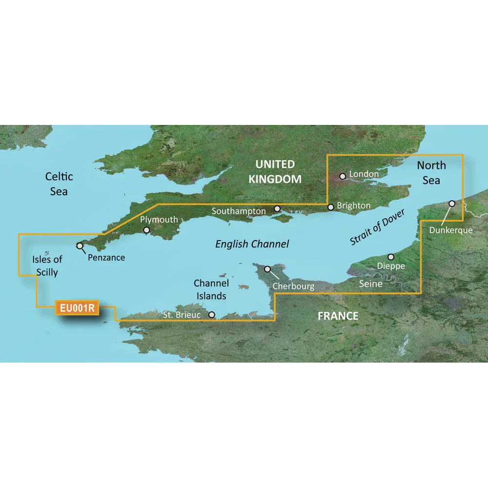 Garmin BlueChart g3 Vision HD - VEU001R - English Channel - microSD/SD [010-C0760-00] Garmin